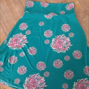 Lularoe Azure XL skirt! perfect for spring!